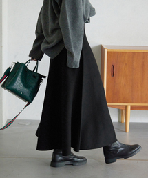 SLOBE IENA | ミラノリブニットフレアスカート(スカート)