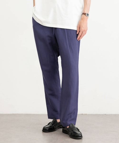 URBAN RESEARCH（アーバンリサーチ）の「URBAN RESEARCH iD　リネン/レーヨンイージーパンツ（その他パンツ・メンズ・グレー系その他/グリーン系その他/ネイビー・MEDIUM/LARGE）」の10枚目の写真