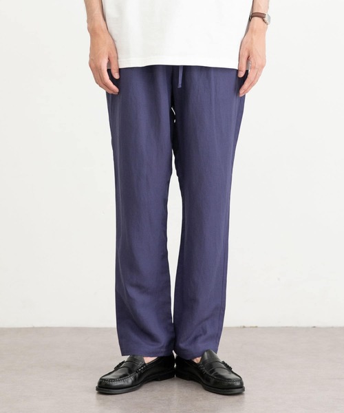 URBAN RESEARCH（アーバンリサーチ）の「URBAN RESEARCH iD　リネン/レーヨンイージーパンツ（その他パンツ・メンズ・グレー系その他/グリーン系その他/ネイビー・MEDIUM/LARGE）」の13枚目の写真