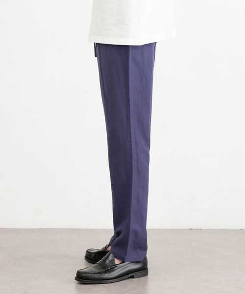 URBAN RESEARCH（アーバンリサーチ）の「URBAN RESEARCH iD　リネン/レーヨンイージーパンツ（その他パンツ・メンズ・グレー系その他/グリーン系その他/ネイビー・MEDIUM/LARGE）」の14枚目の写真