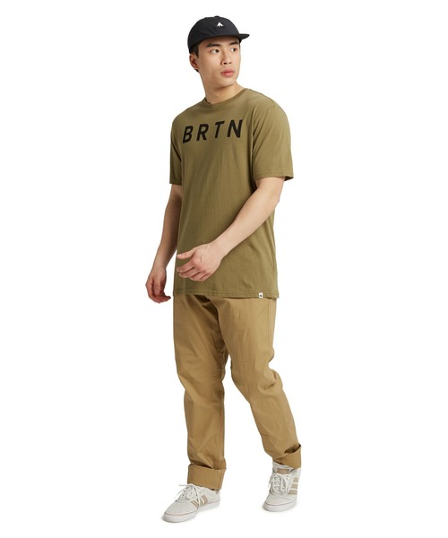 BURTON（バートン）の「BRTN ショートスリーブ Tシャツ（Tシャツ/カットソー・メンズ・ホワイト/ブラック/オリーブ/ブルー・S/M/XS/L/XL/XXS）」の6枚目の写真
