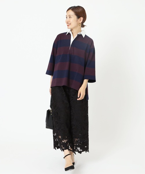 【tamagirl】IENA イエナ ケミカルレース トラペーズパンツ（その他パンツ）｜IENA