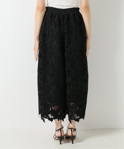 IENA（イエナ）の「ケミカルレース トラペーズパンツ（その他パンツ・レディース・ブラック・38/36）」の21枚目の写真