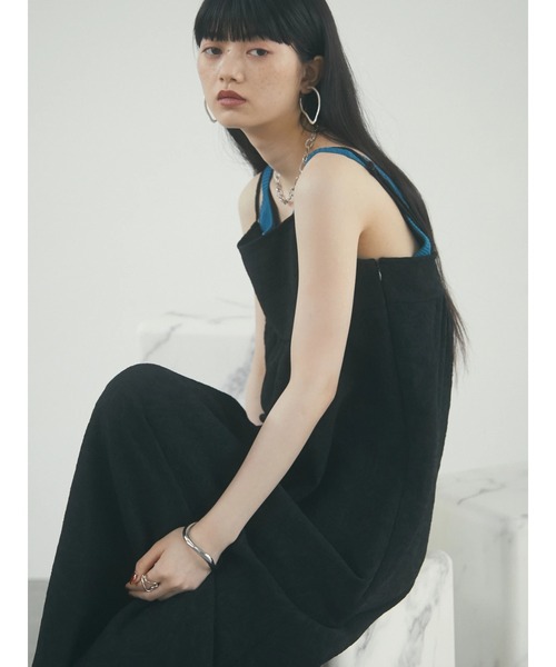 armonia（アルモニーア）の「armonia.柄キャミワンピース（ワンピース・レディース・ブルー/ブラック・FREE）」の8枚目の写真