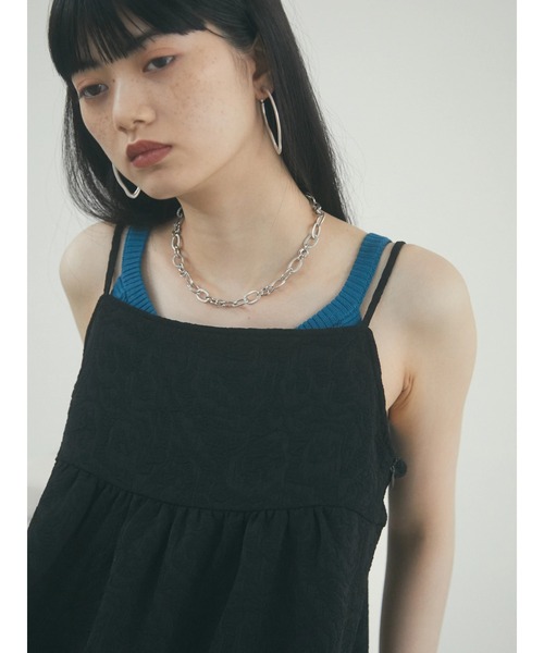 armonia（アルモニーア）の「armonia.柄キャミワンピース（ワンピース・レディース・ブルー/ブラック・FREE）」の9枚目の写真