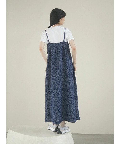 armonia（アルモニーア）の「armonia.柄キャミワンピース（ワンピース・レディース・ブルー/ブラック・FREE）」の14枚目の写真