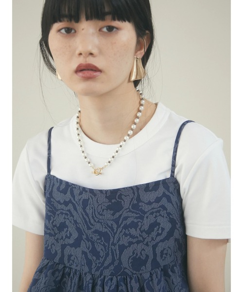 armonia（アルモニーア）の「armonia.柄キャミワンピース（ワンピース・レディース・ブルー/ブラック・FREE）」の19枚目の写真