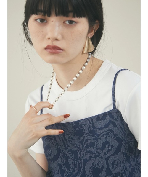 armonia（アルモニーア）の「armonia.柄キャミワンピース（ワンピース・レディース・ブルー/ブラック・FREE）」の20枚目の写真