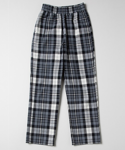 ROXY（ロキシー）の「PLAID PANTS/ロキシーリラックスチェックパンツ（その他パンツ・レディース・ブラック/バーガンディー・MEDIUM/LARGE）」の11枚目の写真