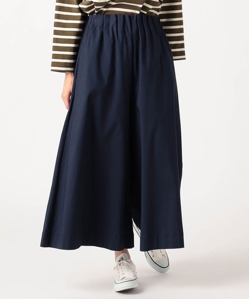 Grand PARK（グランドパーク）の「ウエストゴム　スーパーストレッチワイドパンツ（その他パンツ・レディース・ベージュ/ネイビー/カーキ・FREE）」の3枚目の写真