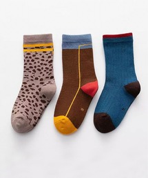 Bambin | 【 Bambin / ボンバン 】 ポップデザイン ソックス 3足セット(ソックス/靴下)