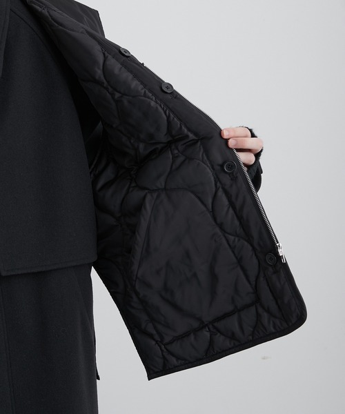 JUNRED（ジュンレッド）の「リバーシブルレイヤードルーズベスト（ベスト・メンズ・ブラック/グリーン・M/L）」の15枚目の写真