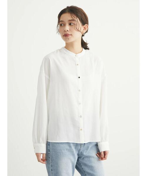 ELENCARE DUE（エレンカーレデュエ）の「・ELENCARE DUE イロイロボタンブラウス（シャツ/ブラウス・レディース・ブラック/ブラウン/オフホワイト/ピンク・FREE）」の7枚目の写真