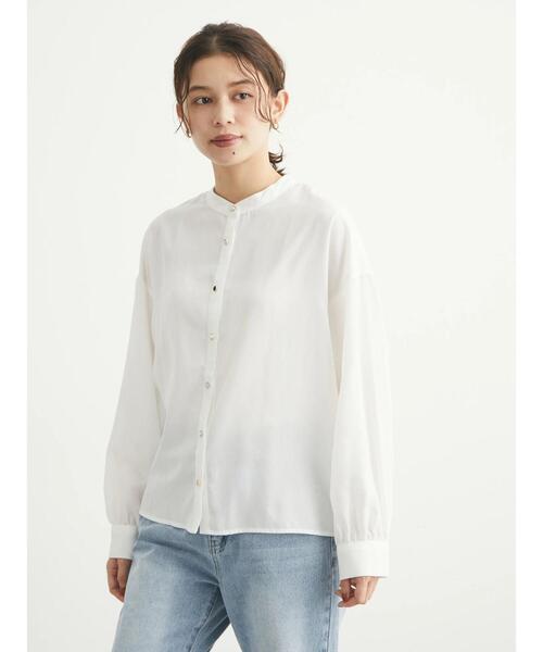 ELENCARE DUE（エレンカーレデュエ）の「・ELENCARE DUE イロイロボタンブラウス（シャツ/ブラウス・レディース・ブラック/ブラウン/オフホワイト/ピンク・FREE）」の21枚目の写真