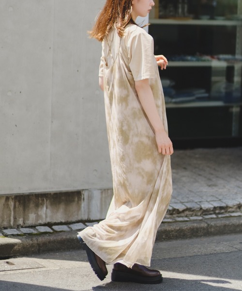 Kastane（カスタネ）の「ベロアTee（Tシャツ/カットソー・レディース・アイボリー/サックスブルー/ピンク・FREE）」の5枚目の写真