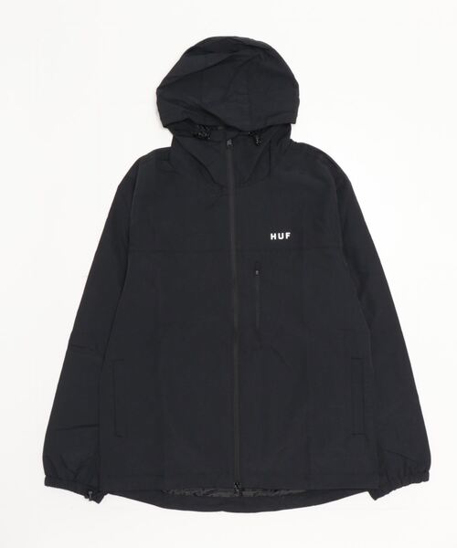 HUF（ハフ）の「HUF / ハフ ESSENTIALS ZIP STANDARD SHELL マウンテンパーカー（マウンテンパーカー・メンズ・ブラック/オリーブ・MEDIUM/LARGE/X-LARGE/XX-LARGE）」の8枚目の写真