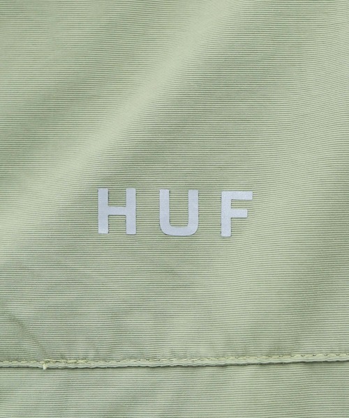 HUF（ハフ）の「HUF / ハフ ESSENTIALS ZIP STANDARD SHELL マウンテンパーカー（マウンテンパーカー・メンズ・ブラック/オリーブ・MEDIUM/LARGE/X-LARGE/XX-LARGE）」の4枚目の写真
