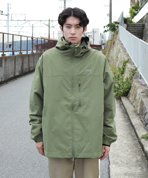 HUF（ハフ）の「HUF / ハフ ESSENTIALS ZIP STANDARD SHELL マウンテンパーカー（マウンテンパーカー・メンズ・ブラック/オリーブ・MEDIUM/LARGE/X-LARGE/XX-LARGE）」の21枚目の写真