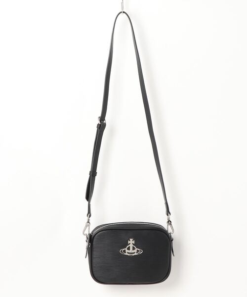 Vivienne Westwood(ヴィヴィアンウエストウッド)の「43030036-S000E-LACAMERA BAG(ボディバッグ/ウエストポーチ・レディース・レッド/ブラック・FREE)」の2枚目の写真
