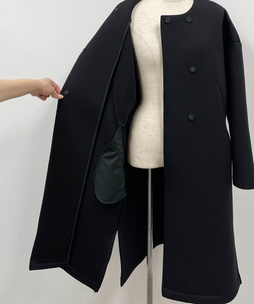 PICCIN PERLA（ピッチンペルラ）の「パール付きダンボールニット