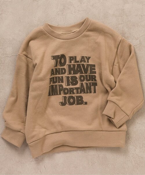 BREEZE（ブリーズ）の「【14色8柄_裏毛】バリエーショントレーナー（スウェット・キッズ・イエロー/ピンク/ネイビー/オレンジ/ブルー/ミント/ブラック/ブラウン/ライトグレー/ベージュ/ライム/オフホワイト/グリーン/パープル・100/110/120/130/140/150/90）」の5枚目の写真