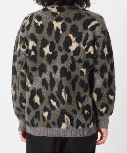 INHERIT(インヘリット)の「オーバーサイズ 総柄グランジカーディガン(カーディガン/ボレロ・メンズ・ブラック/グリーン/イエロー・MEDIUM/LARGE)」の16枚目の写真