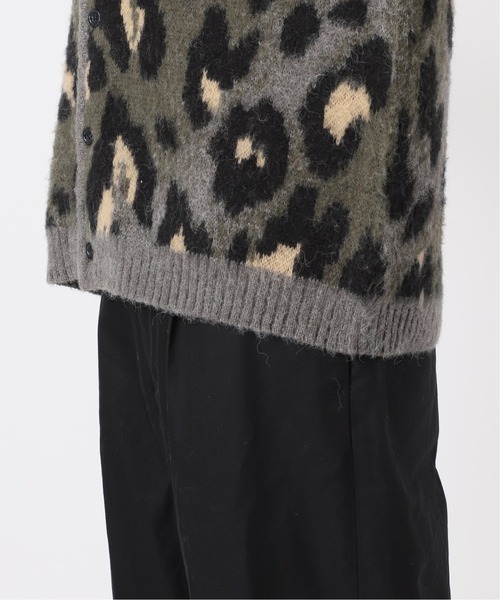 INHERIT(インヘリット)の「オーバーサイズ 総柄グランジカーディガン(カーディガン/ボレロ・メンズ・ブラック/グリーン/イエロー・MEDIUM/LARGE)」の19枚目の写真