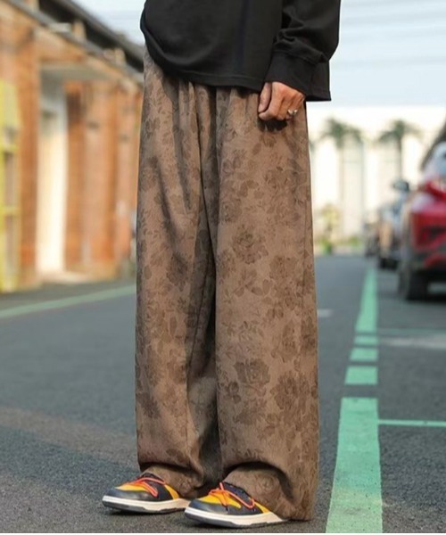 NOWLE(ノウル)の「【NOWLE】セミワイド ルーズシルエット 花柄 コーデュロイパンツ(その他パンツ・メンズ・ダークグレー/ベージュ・MEDIUM/LARGE/X-LARGE/XX-LARGE)」の22枚目の写真