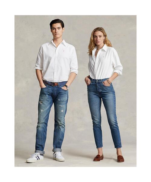 POLO RALPH LAUREN（ポロ ラルフ ローレン）の「Pink Pony オックスフォード シャツ（シャツ/ブラウス・レディース・ホワイト・L/M/S/XS/XXS）」の2枚目の写真