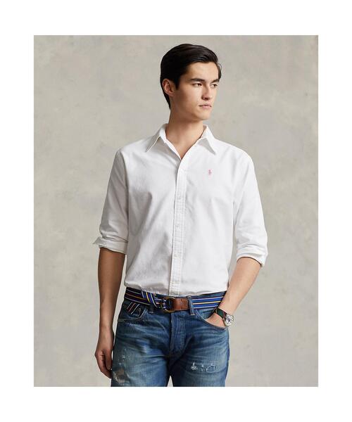 POLO RALPH LAUREN（ポロ ラルフ ローレン）の「Pink Pony オックスフォード シャツ（シャツ/ブラウス・レディース・ホワイト・L/M/S/XS/XXS）」の3枚目の写真