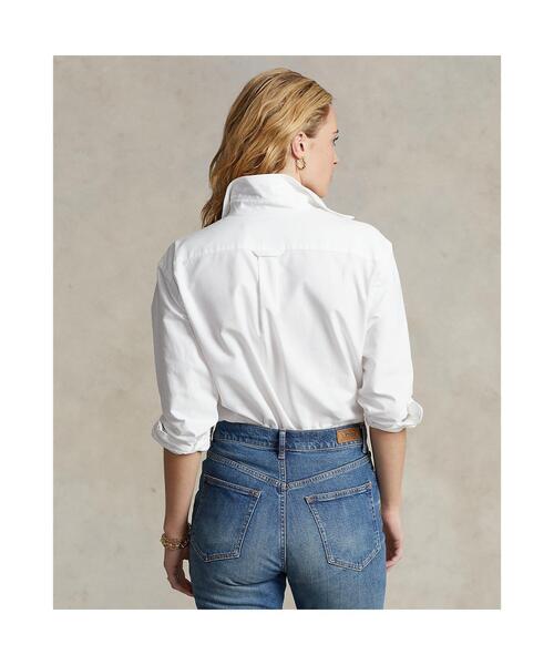 POLO RALPH LAUREN（ポロ ラルフ ローレン）の「Pink Pony オックスフォード シャツ（シャツ/ブラウス・レディース・ホワイト・L/M/S/XS/XXS）」の6枚目の写真