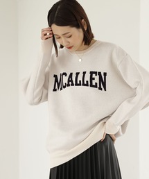 GLOBAL WORK | メルティロゴニットプルオーバー/295855(ニット/セーター)