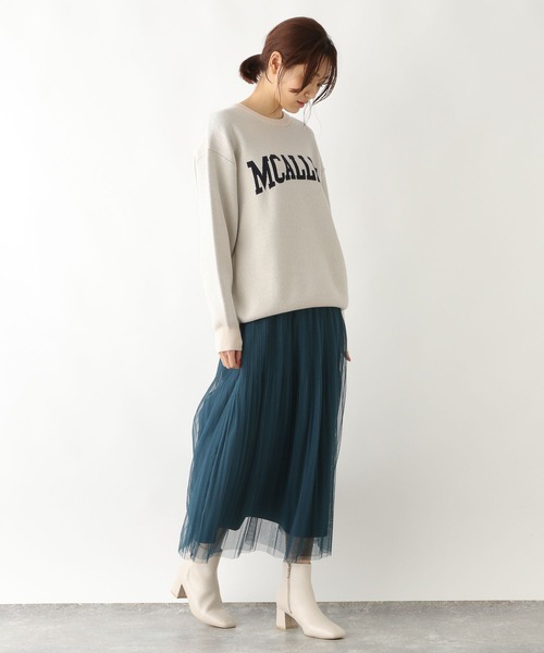 GLOBAL WORK（グローバルワーク）の「メルティロゴニットプルオーバー