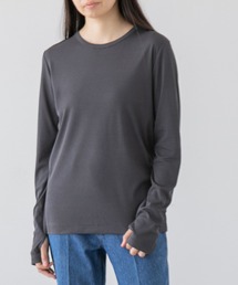 フィンガーホールTシャツロングスリーブ 170757