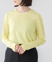 yuw | フィンガーホールＴシャツロングスリーブ　170757(Tシャツ/カットソー)