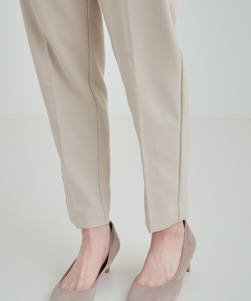 SHOO・LA・RUE（シューラルー）の「◆【S－5L／洗える】ダブルクロス テーパードパンツ（その他パンツ・レディース・ブラック系2/ベージュ系その他6・01/05/06/04/07/02/03）」の21枚目の写真