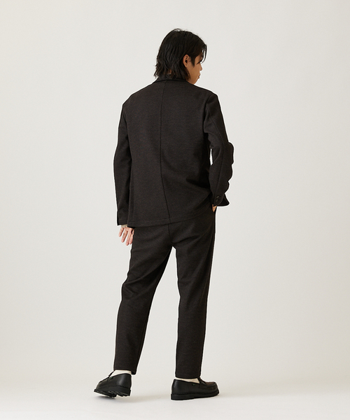 JOURNAL STANDARD（ジャーナルスタンダード）の「ウール ジャージー ジャケット（テーラードジャケット・メンズ・ブラック系その他/ブラウン/タン/ネイビー・SMALL/MEDIUM/LARGE）」の14枚目の写真