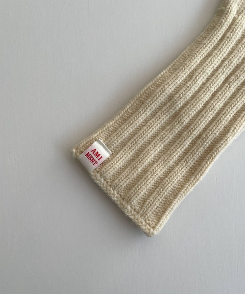 CANAL JEAN（キャナルジーン）の「El mar(エルマール) ニットロンググローブ（手袋・レディース・グレー/ライトベージュ/アイボリー・ONE SIZE）」の11枚目の写真
