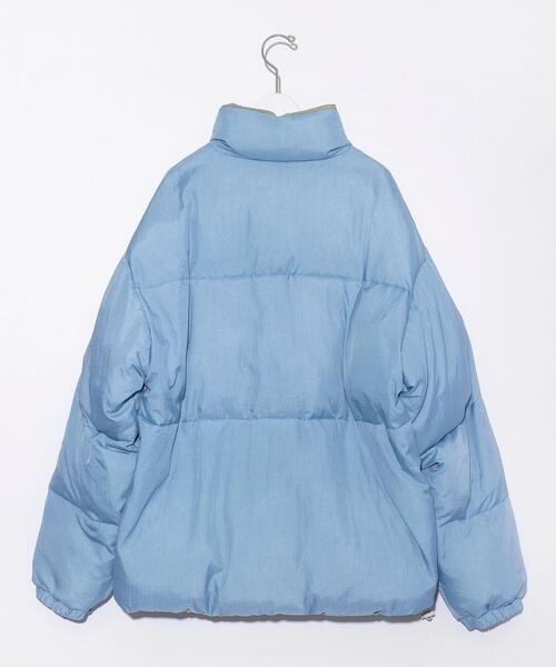 MONKEY TIME（モンキータイム）の「＜monkey time＞ REVERSIBLE NY/TFT PDD JACKET/ジャケット（ダウンジャケット/コート・メンズ・ブラック/ライトブルー・S/M/L/XL）」の7枚目の写真