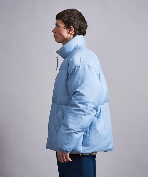 MONKEY TIME（モンキータイム）の「＜monkey time＞ REVERSIBLE NY/TFT PDD JACKET/ジャケット（ダウンジャケット/コート・メンズ・ブラック/ライトブルー・S/M/L/XL）」の12枚目の写真