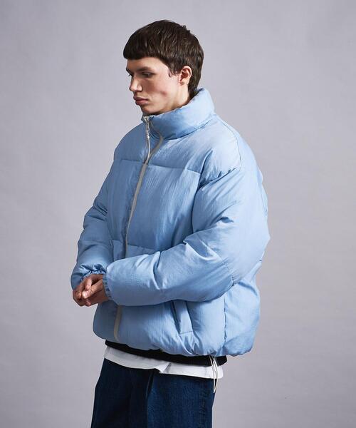 MONKEY TIME（モンキータイム）の「＜monkey time＞ REVERSIBLE NY/TFT PDD JACKET/ジャケット（ダウンジャケット/コート・メンズ・ブラック/ライトブルー・S/M/L/XL）」の18枚目の写真