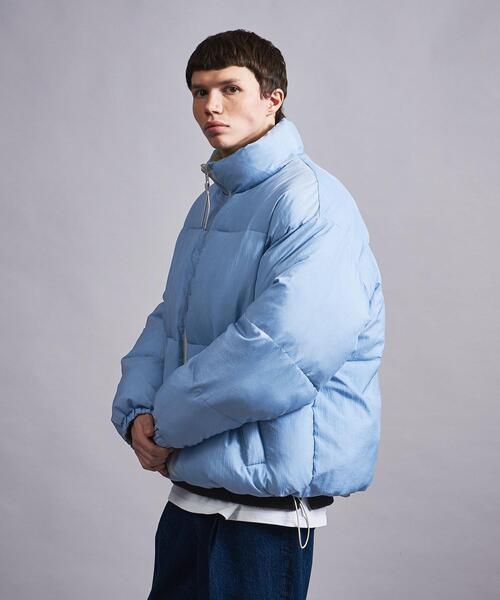 MONKEY TIME（モンキータイム）の「＜monkey time＞ REVERSIBLE NY/TFT PDD JACKET/ジャケット（ダウンジャケット/コート・メンズ・ブラック/ライトブルー・S/M/L/XL）」の19枚目の写真