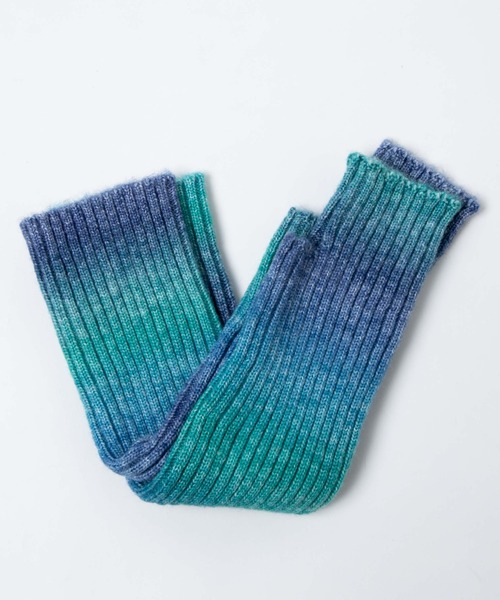 WEGO(ウィゴー)の「WEGO/グラデーションニットアームカバー(アームカバー・レディース・イエロー/レッド/ピンク/ブラック/ブルー・FREE)」の9枚目の写真