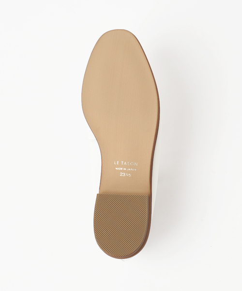 LE TALON（ルタロン）の「レザービットバブーシュ（ローファー・レディース・ホワイト・21.5/22cm/22.5cm/23cm/23.5cm/24cm/24.5cm/25cm/25.5cm/21）」の8枚目の写真