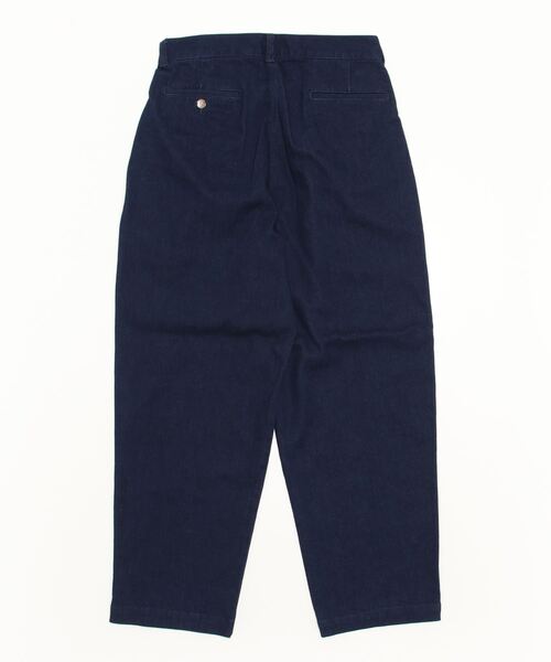 GLOSTER（グロスター）の「【GLOSTER/グロスター】ツータックワイドパンツ ワイドデニム ルーズシルエット（その他パンツ・メンズ・ライトブルー/インディゴブルー/アイボリー・S/M/L）」の4枚目の写真