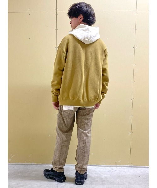 PLUS ONE（プラスワン）の「【PLUS ONE】TRトラウザーイージーパンツ（スラックス・メンズ・ブラック/ライトベージュ/グリーン/ブラック×グレー/ブラウン/ベージュ・L/M/S/XL）」の17枚目の写真