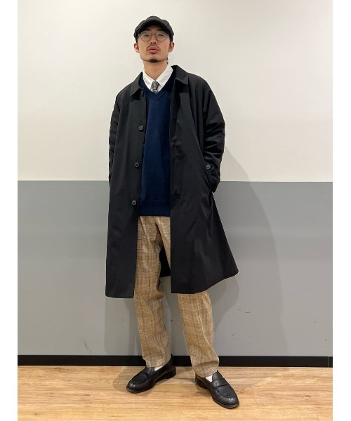 PLUS ONE（プラスワン）の「【PLUS ONE】TRトラウザーイージーパンツ（スラックス・メンズ・ブラック/ライトベージュ/グリーン/ブラック×グレー/ブラウン/ベージュ・L/M/S/XL）」の11枚目の写真