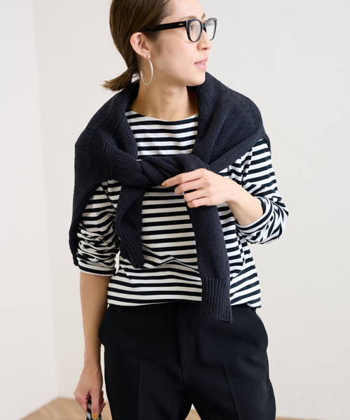 週末セール！Framework ボーダーロンT セール】ボーダーロンT（Tシャツ/カットソー）｜FRAMeWORK（フレーム