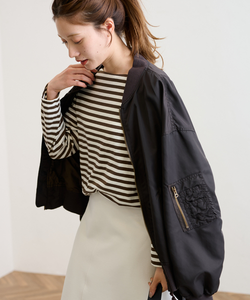 週末セール！Framework ボーダーロンT セール】ボーダーロンT（Tシャツ/カットソー）｜FRAMeWORK（フレーム