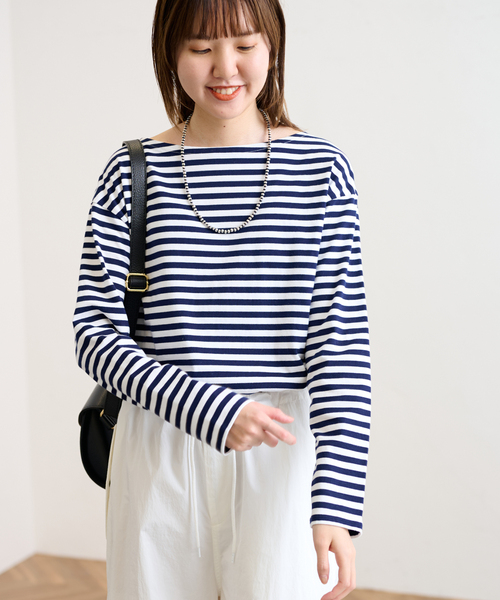 FRAMeWORK - 送料込❗️赤ボーダー　フレームワーク　カットソー　ロンT Framework FRAMeWORK｜マルチボーダーロンT | Rakuten Fashion(楽天